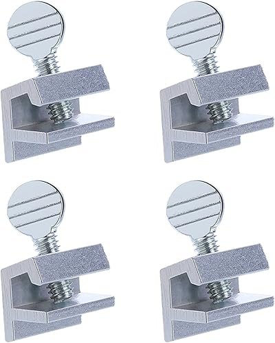 1st Choice Cerraduras deslizantes de aluminio para ventanas de metal, cerraduras de seguridad para puertas, cerraduras de seguridad ajustables con