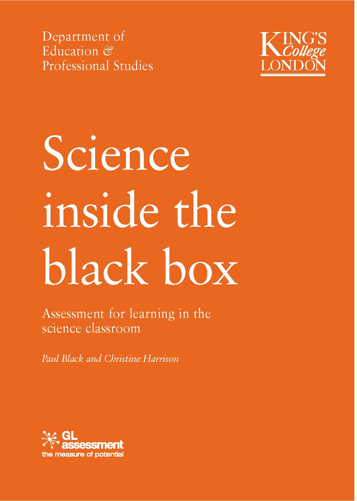 Science Inside the Black Box