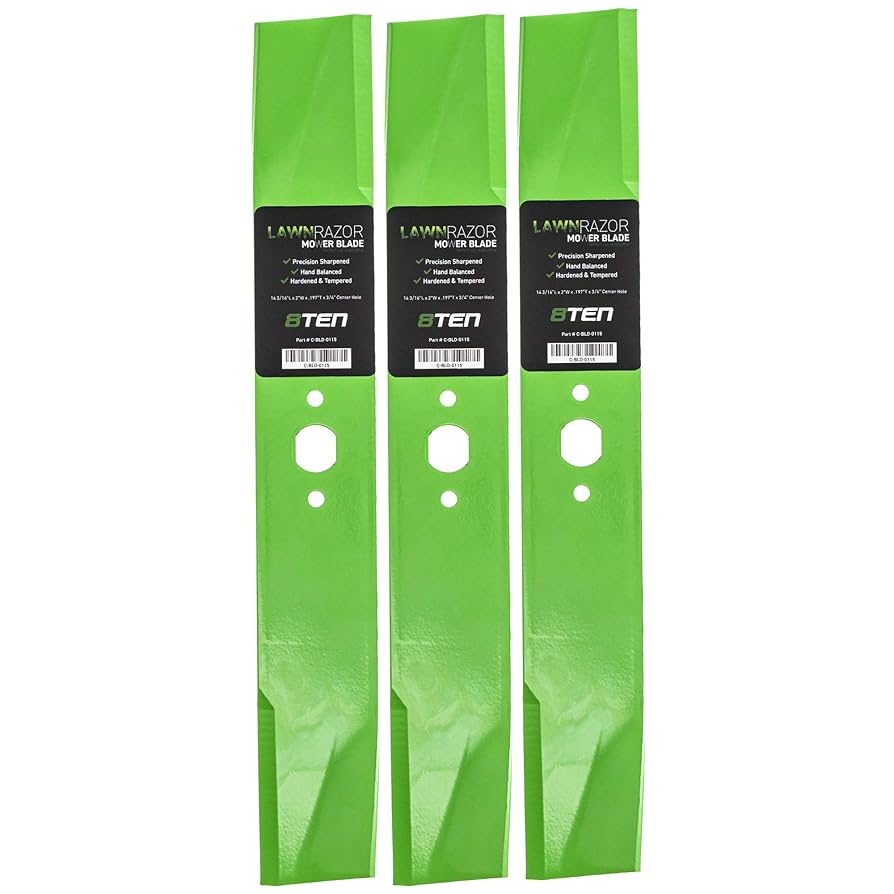 ユウ Amazon.com : 8TEN LawnRAZOR Mower Blade Set for Toro 42MS01