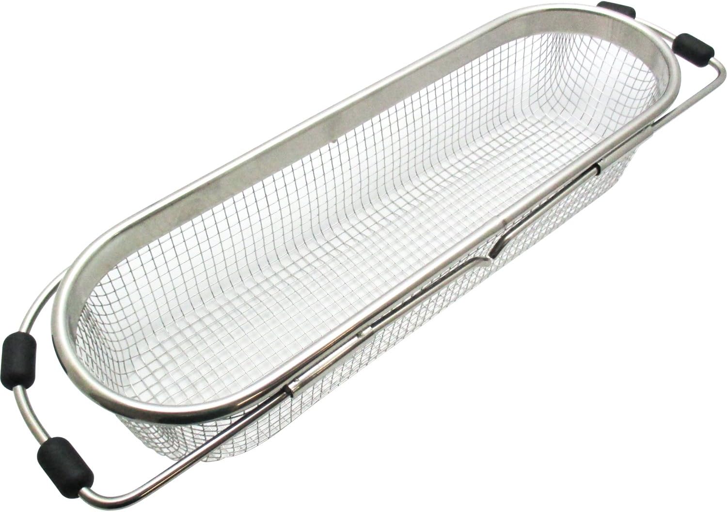 和平フレイズ スライド式メッシュシンクバスケット suiフリッシュ スリム シルバー sui 3108