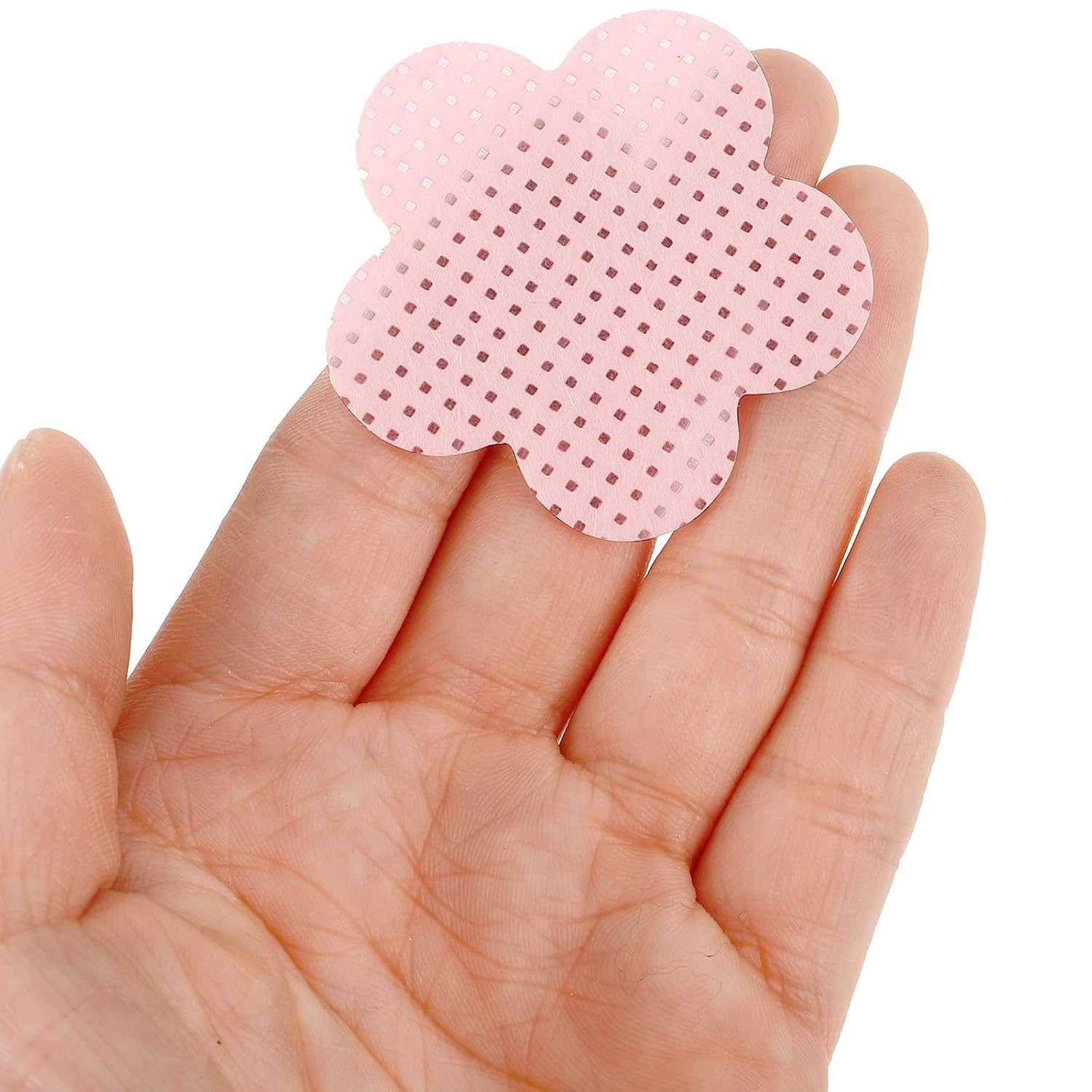 200 Sheets Nail Polish Remover Wipes Cotton Heart Shaped image 4