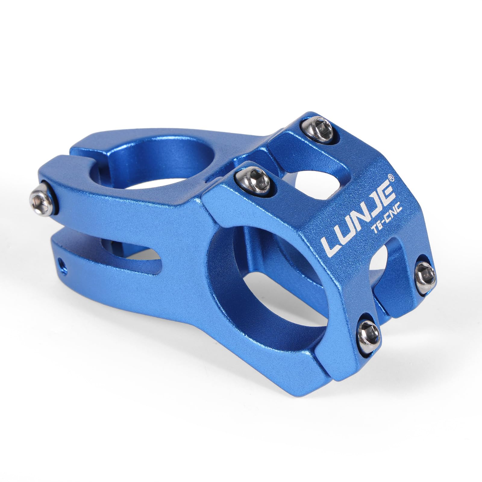 Jupsk 31.8mm Bike Stem, Cycling Bike Stem Short Handlebar Stem Lightweight MTB Stem for Most Bicycle Road Bike BMX MTB