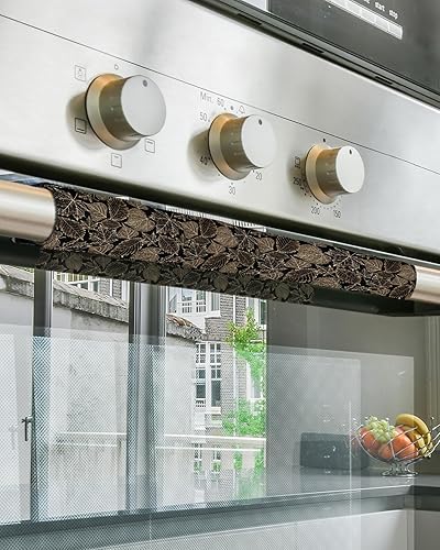 Miniatura 5 de Juego de 2 fundas para manijas de puerta de refrigerador de otoño de Acción de Gracias, para lavavajillas, microondas, horno, nevera, estufa,