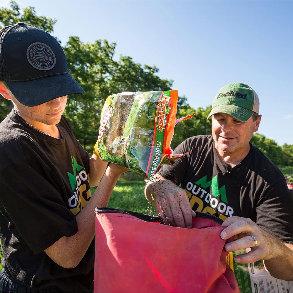 Flagline Evolved Harvest ShotPlot Annual Food Plot Seed - Palatable High-Protein Forage for Deer - Forage Rape & Turnip Brassicas