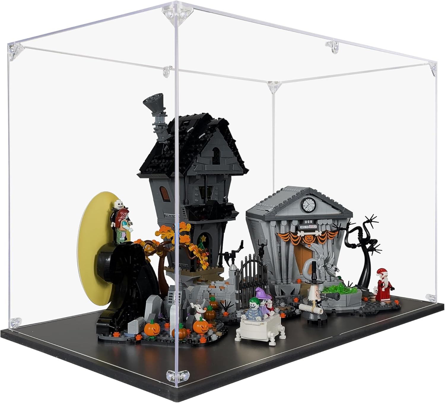 Acrylic Display Case Compatible for Lego #21351, Dustproof Display Case (Case Only) (Lego Sets are NOT Included)