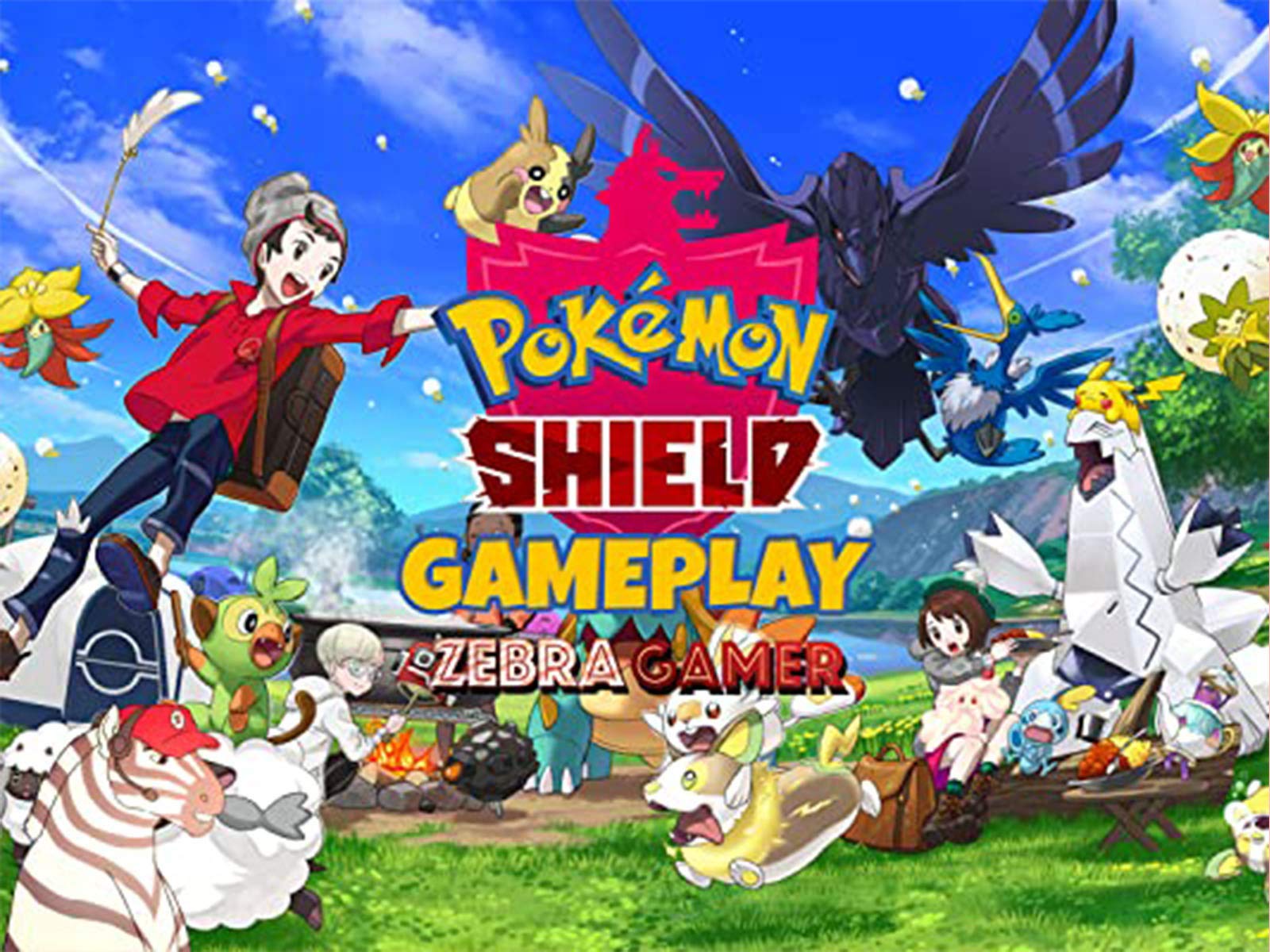 Clip: Pokemon Shield Gameplay - Zebra Gamer
