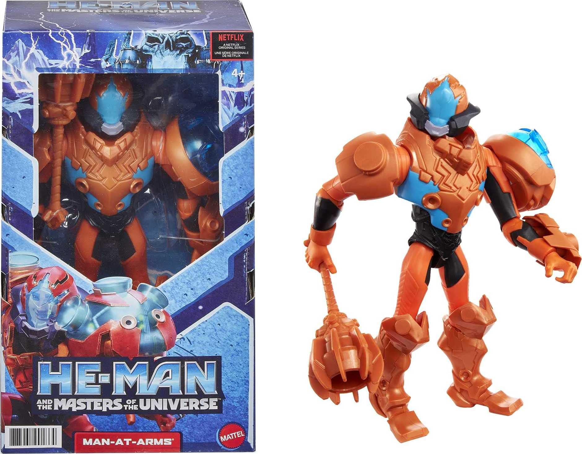 HE-MAN and the Masters of the Universe - Man-At-Arms 8.5" Articulated Action Figure with Mace Accessory