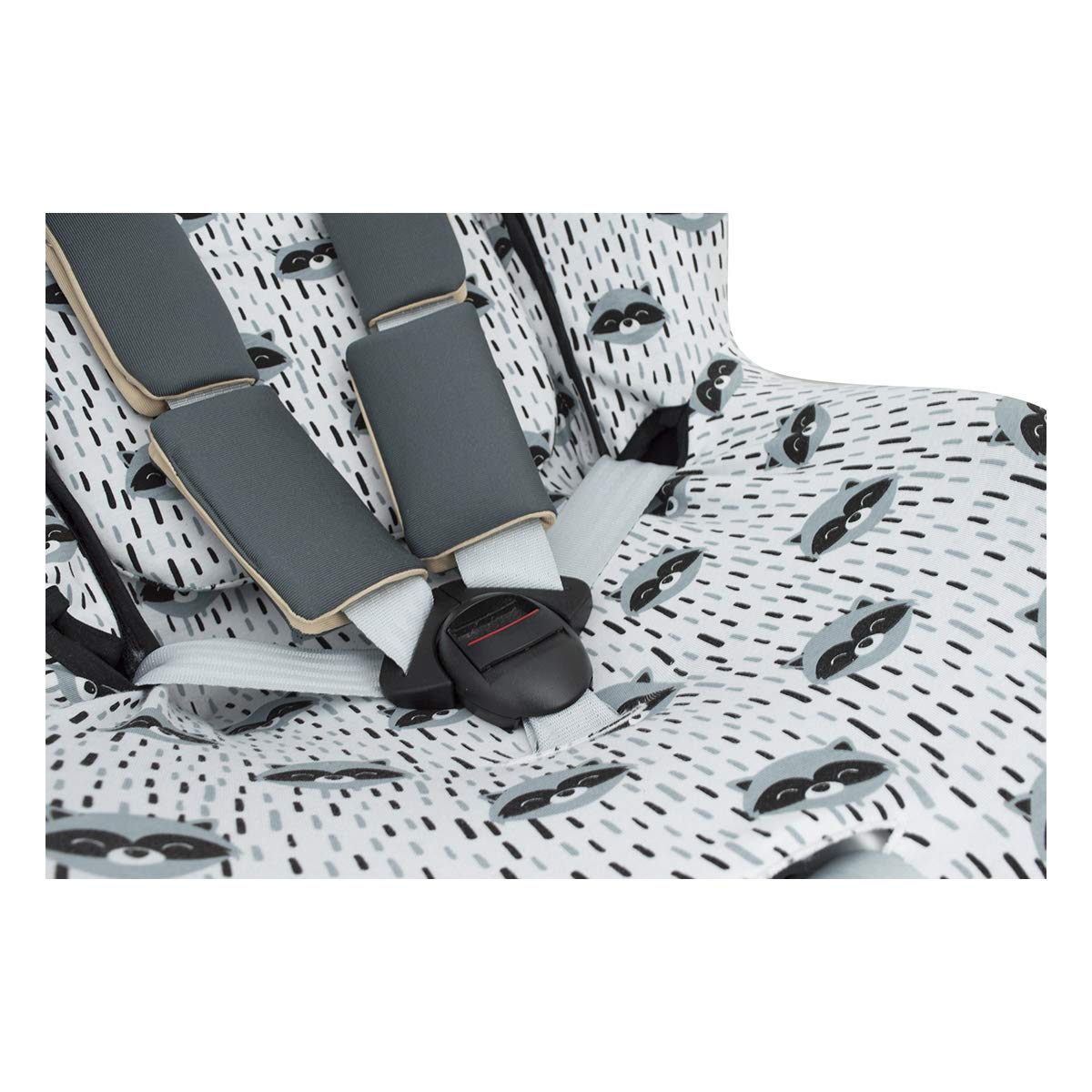 JYOKO KIDS Copriseduta per Cybex Sirona M2, Z e GB Vaya (Raccoon)