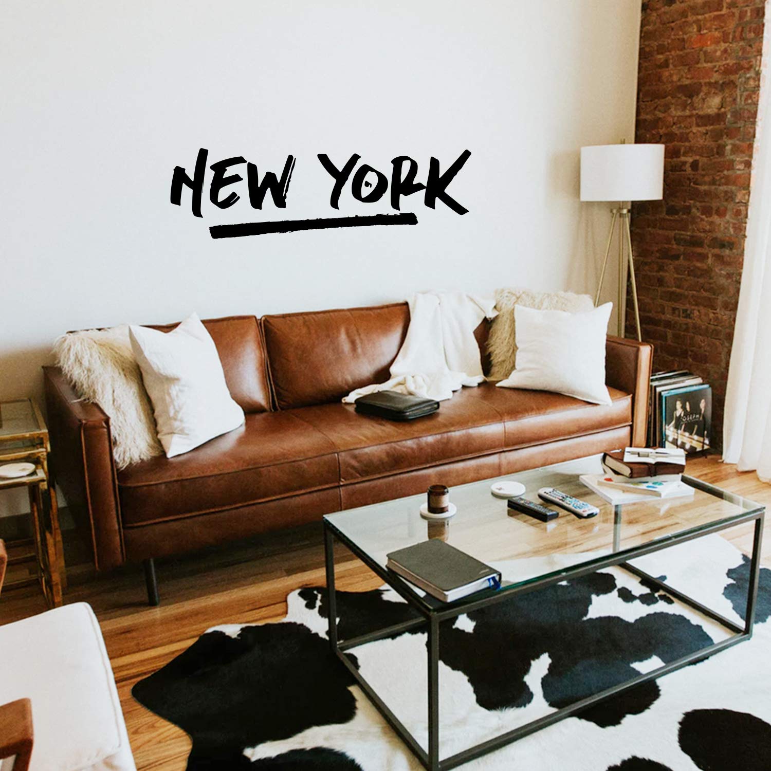 Buy Vinyl Wall Art Decal New York 15" x 50" Cool Stencil Text