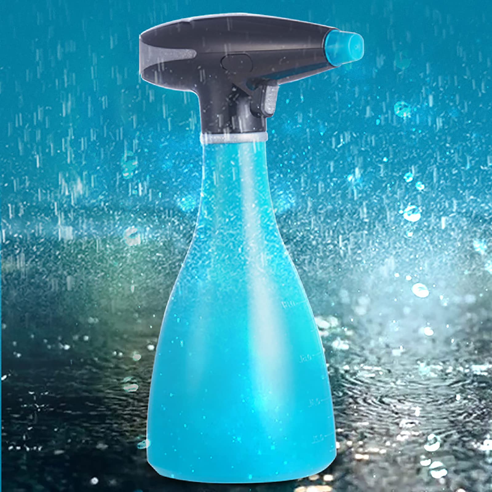 Arrosoir électrique haute brume vintage avec pompe à haut débit USB 1 l Rose