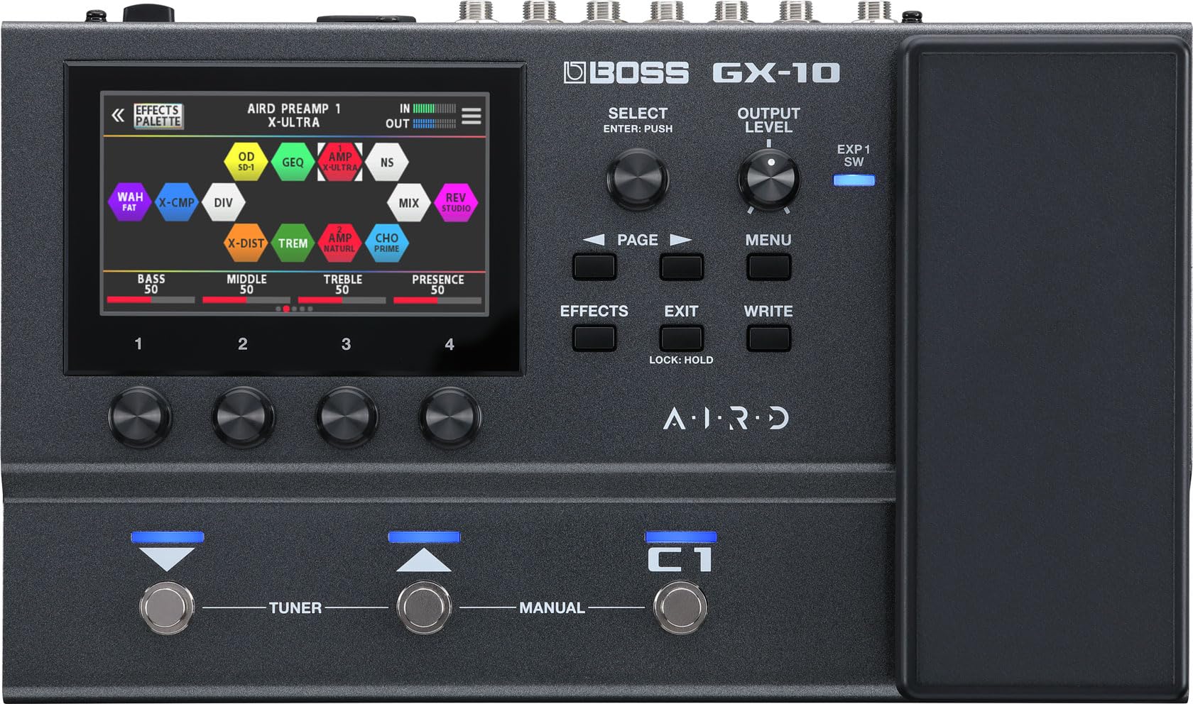 ギター BOSS - GX-10 | Guitar Effects Processor Boss GX-10 Guitar Effects Processor : Amazon.in: Musical Instruments