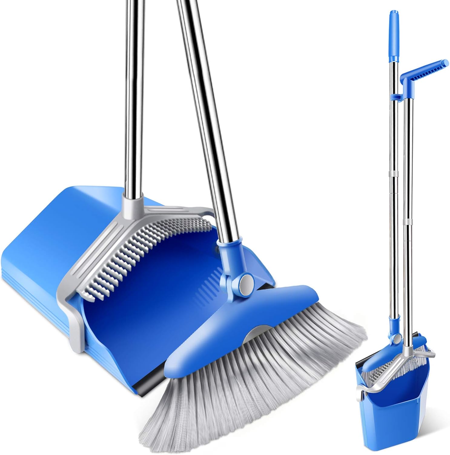 Mastertop Broom and Dustpan Set Dustpan Cleans Broom Upgrade Combo Broom Dust Pan