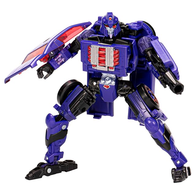Transformers Toys Legacy Evolution Deluxe Cyberverse Universe Shadow Striker Toy, 14 cm