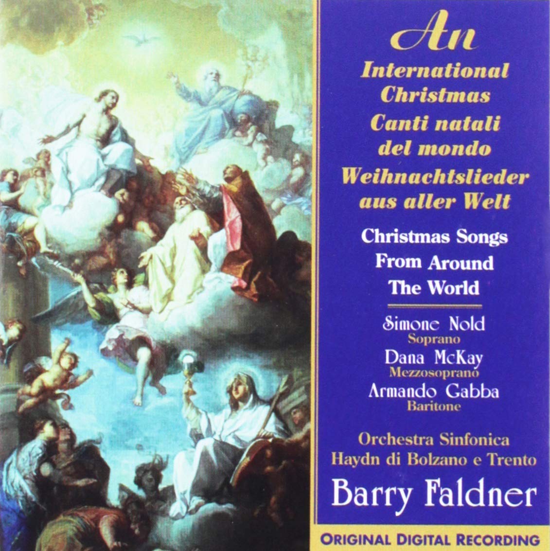 International Christmas [Audio CD] Orchestra Sinfonica Hayden / Faldner