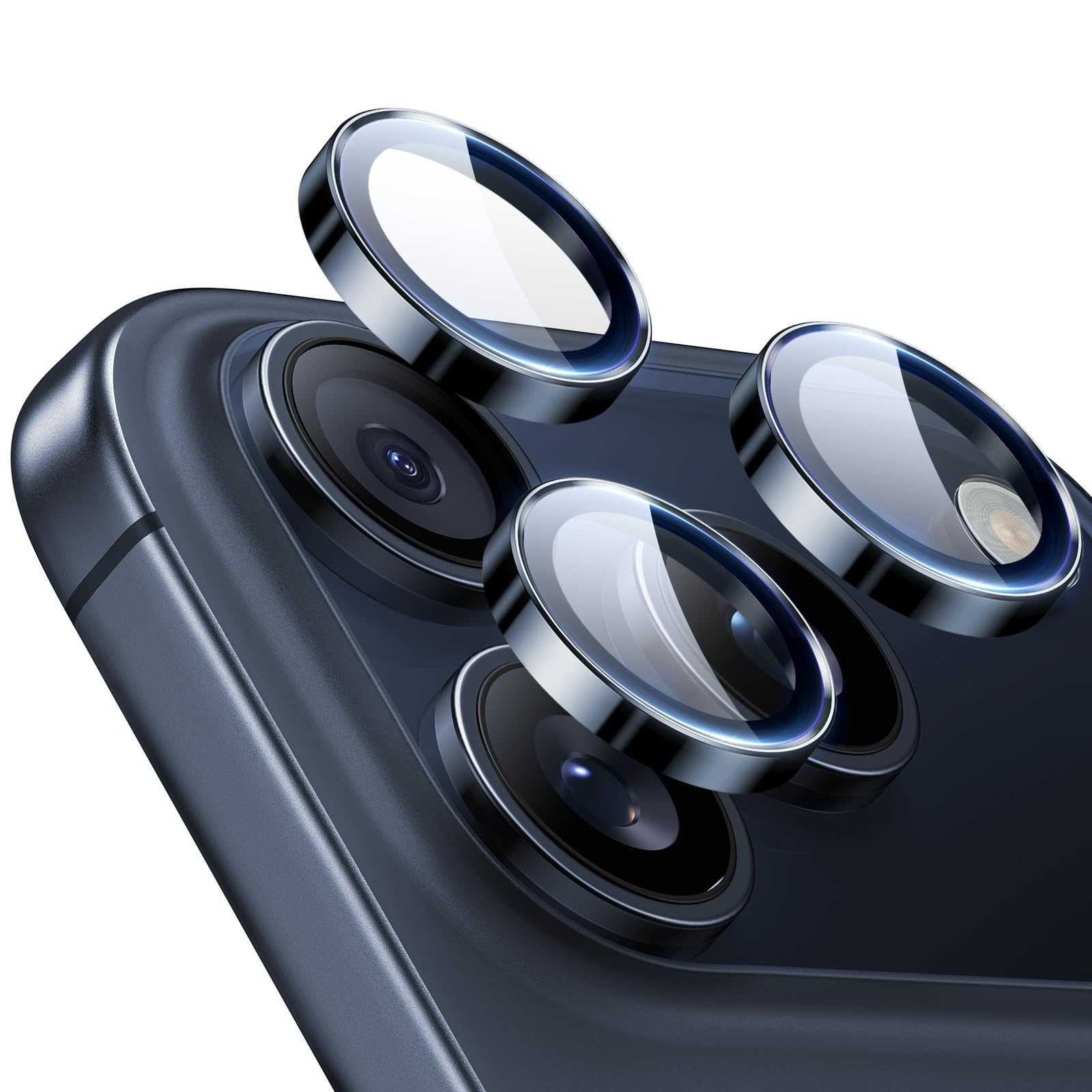 ESR for iPhone 17 Pro Max/17 Pro Camera Lens Protector, 1 Pack, Blue