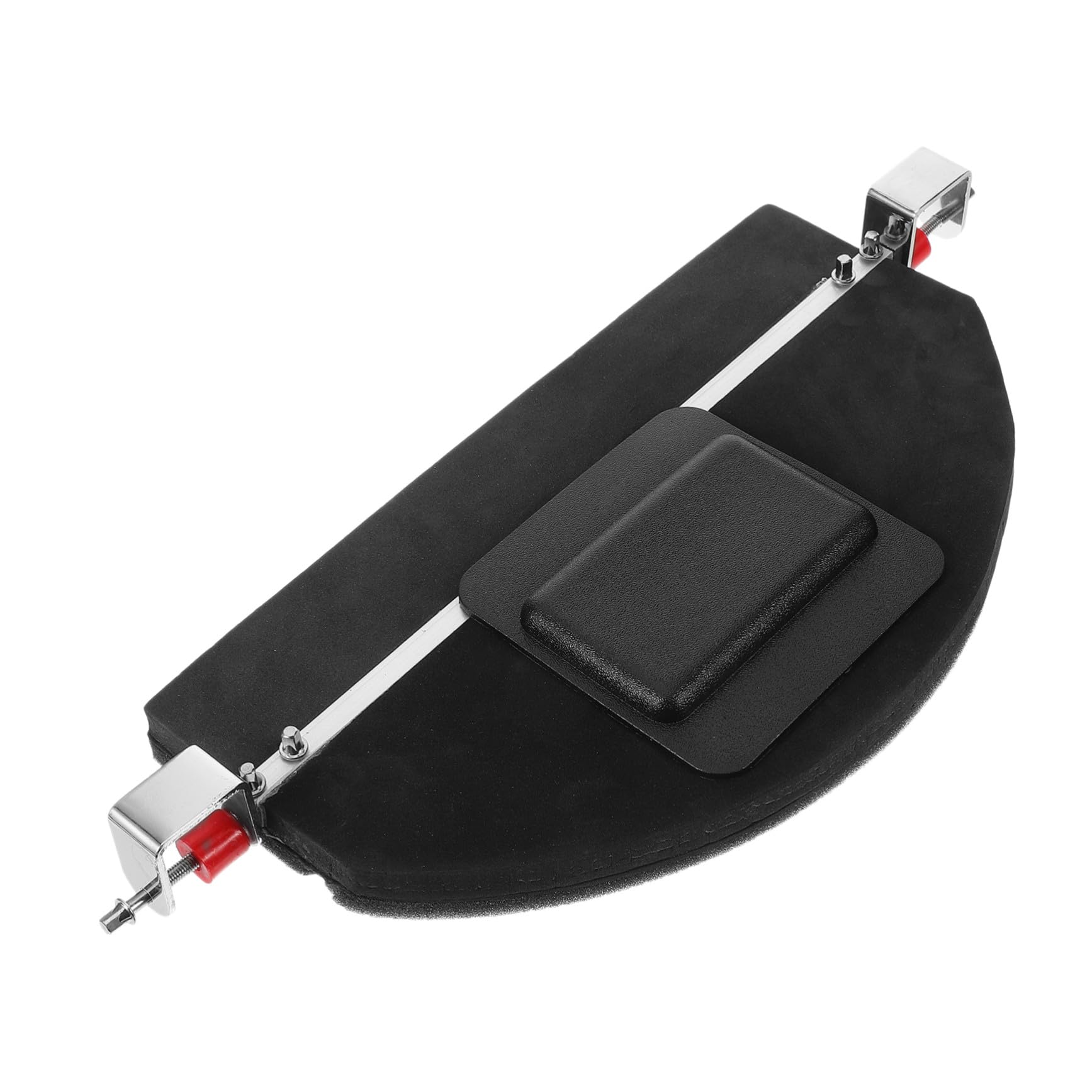 Pad de Silenciamiento para Batería Goma Negra, Amortiguador de Vibraciones y Almacenamiento Conveniente para Práctica y Reducción de Ruido