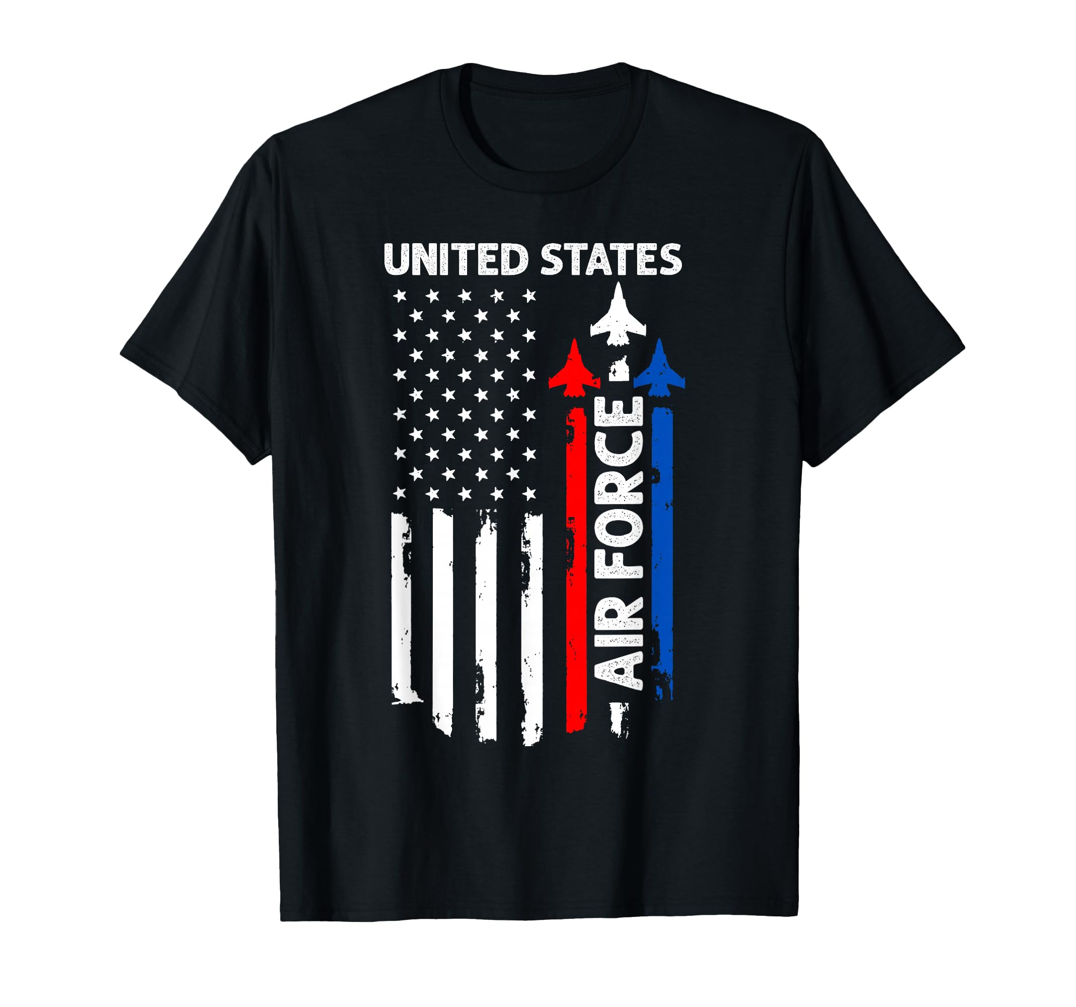 United States Air Force American USA Flag July 4th Patriotic T-Shirt
