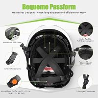GREEN DEVIL X-Armor Védősisakok Aktív Hallásvédelemmel és Bluetooth Ipari Munkasisakok 4