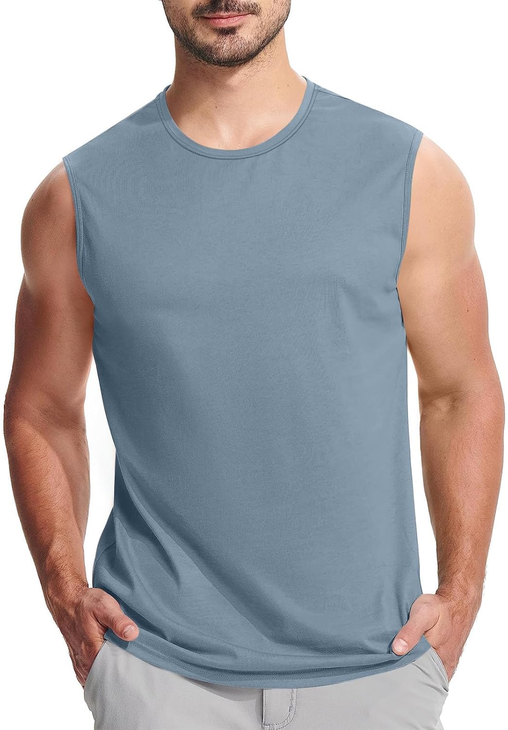 Herren Tank Top Sport Muskelshirt | Ärmelloses Fitness Shirt Für Gym & Sommer