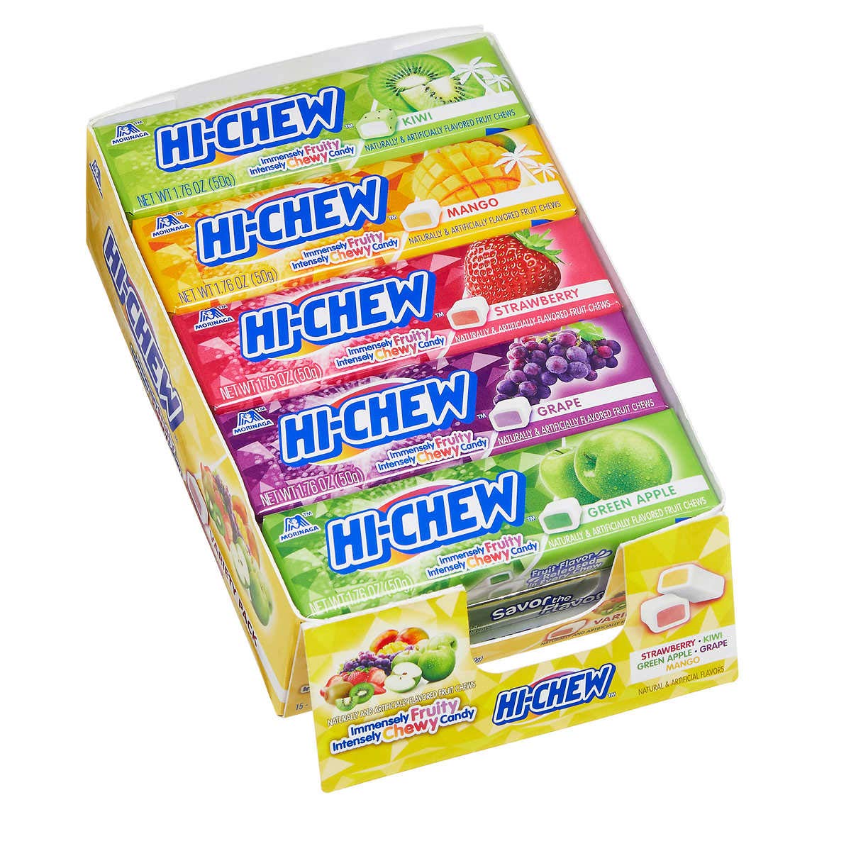 Bulk Pack Candy (Hi-Chew, Variety, 15-pack)