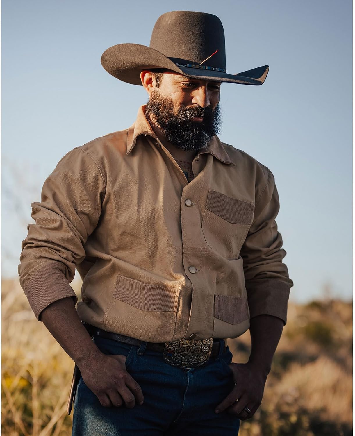 Outback Trading - Mens Cowboy Brush JKT