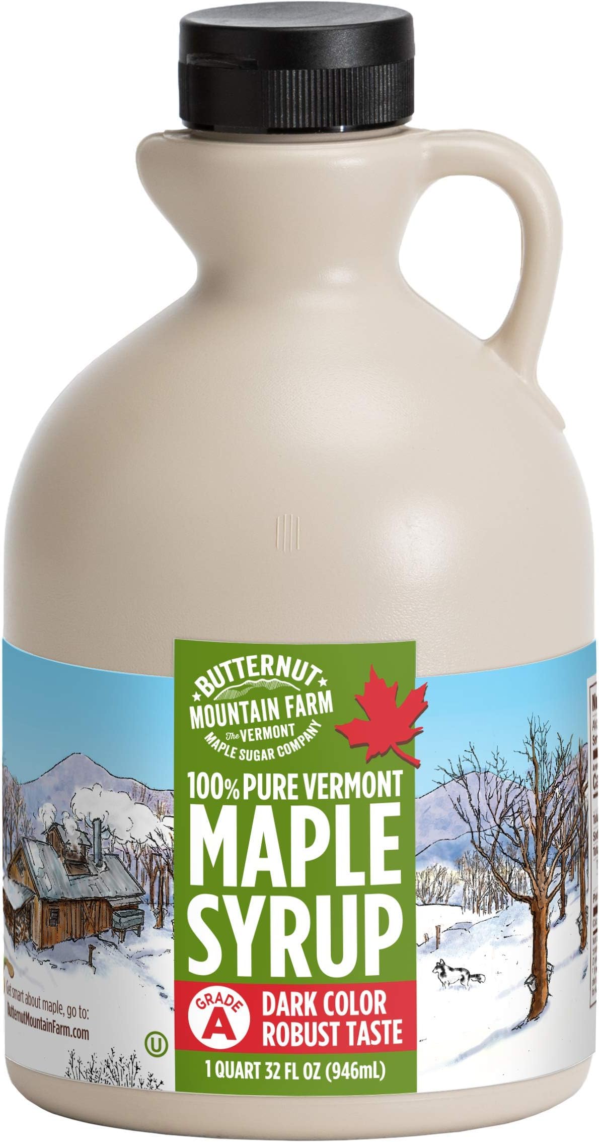Butternut Mountain Farm Dark Robust Vermont Maple Syrup 945ml