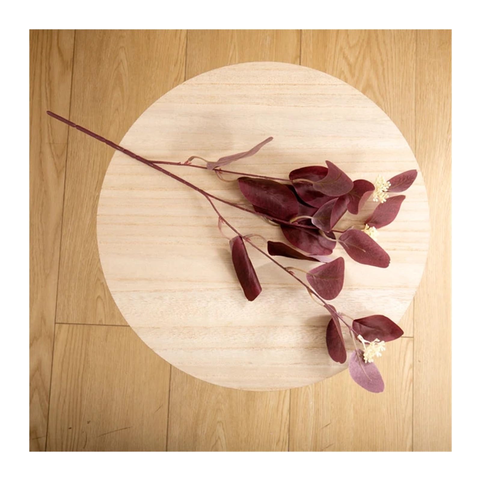 LXLAEOANG Artificial Flower Branches Artificial Plants Berry Home Vase Garden Decor Fake Leaves Wedding Party Decoration Ornaments(Color5)