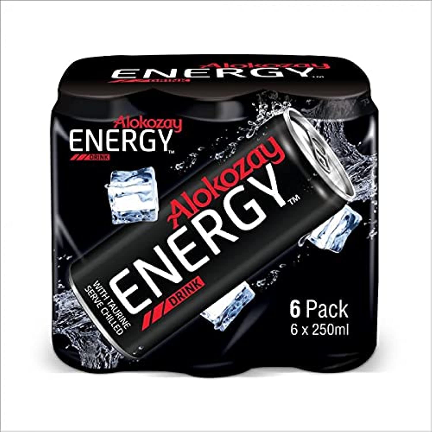 Alokozay ENERGY REGULAR 250ML - PACK OF 6