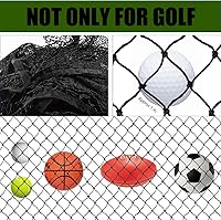 Vista 6 de Red de impacto multifuncional de la red de los deportes de la red negra de la barrera del golf
