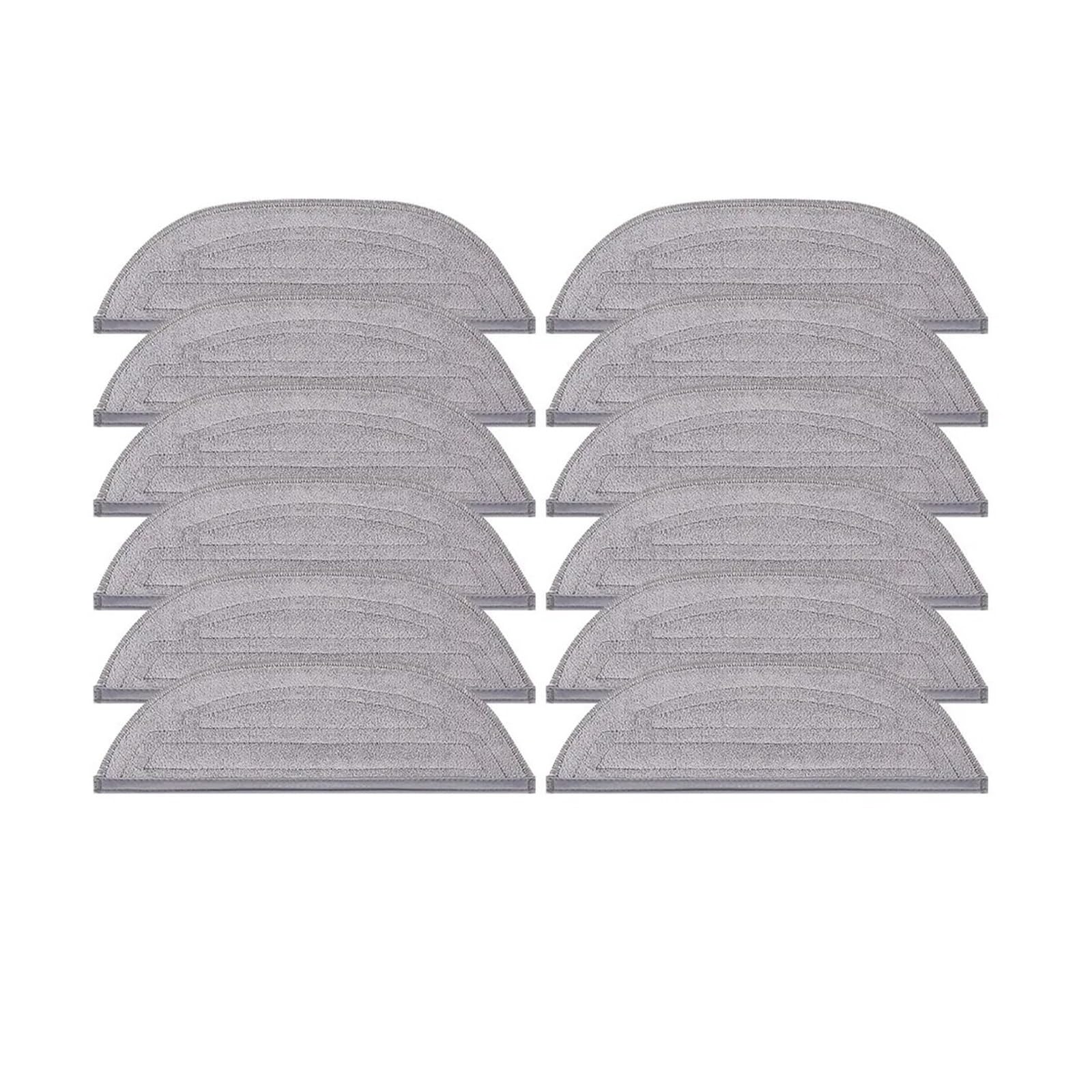 HIZON Mop Cloth ，Compatible For Roborock， S8 MaxV Ultra S8 Max Ultra G20S Shock Mop Cloth Round Rag Robot Vacuum Cleaner Accessories(G)