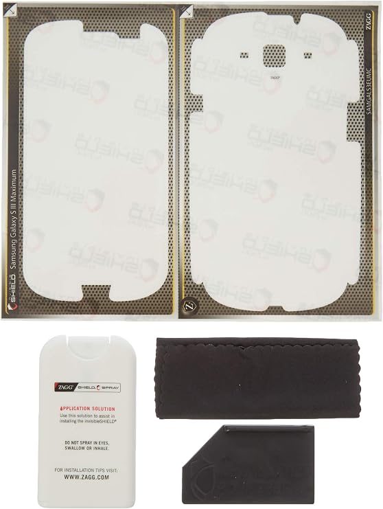InvisibleShield for Samsung Galaxy S III 3 - Maximum Coverage