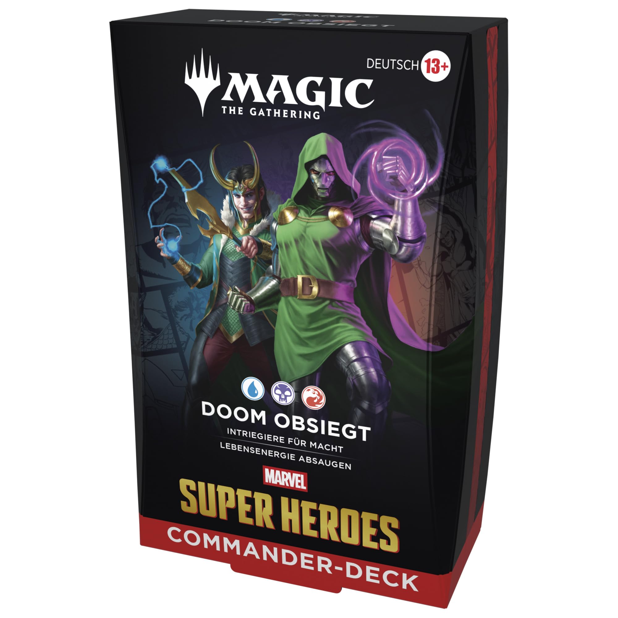 Magic: The Gathering | Marvel Super Heroes Commander-Deck – Doom obsiegt (Deutsche Version)