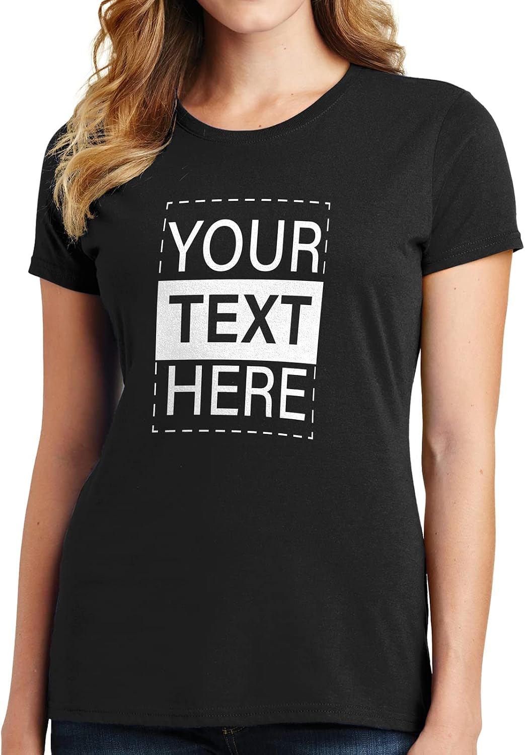 GotPrint 2-Pack Unisex Custom T Shirts | Design Your Own Text | Customizable Matching Shirts for Men, Women | Custom Shirt