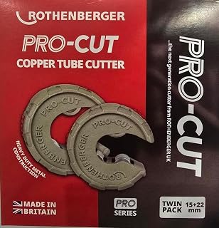 PRO-Cut Copper Tube Cutter 15MM & 22MM Twin Pack