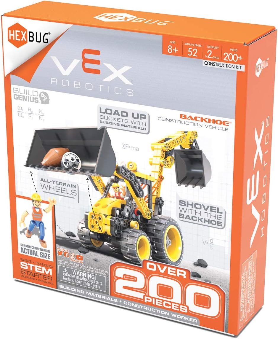 HEXBUG VEX Construction Zone Backhoe