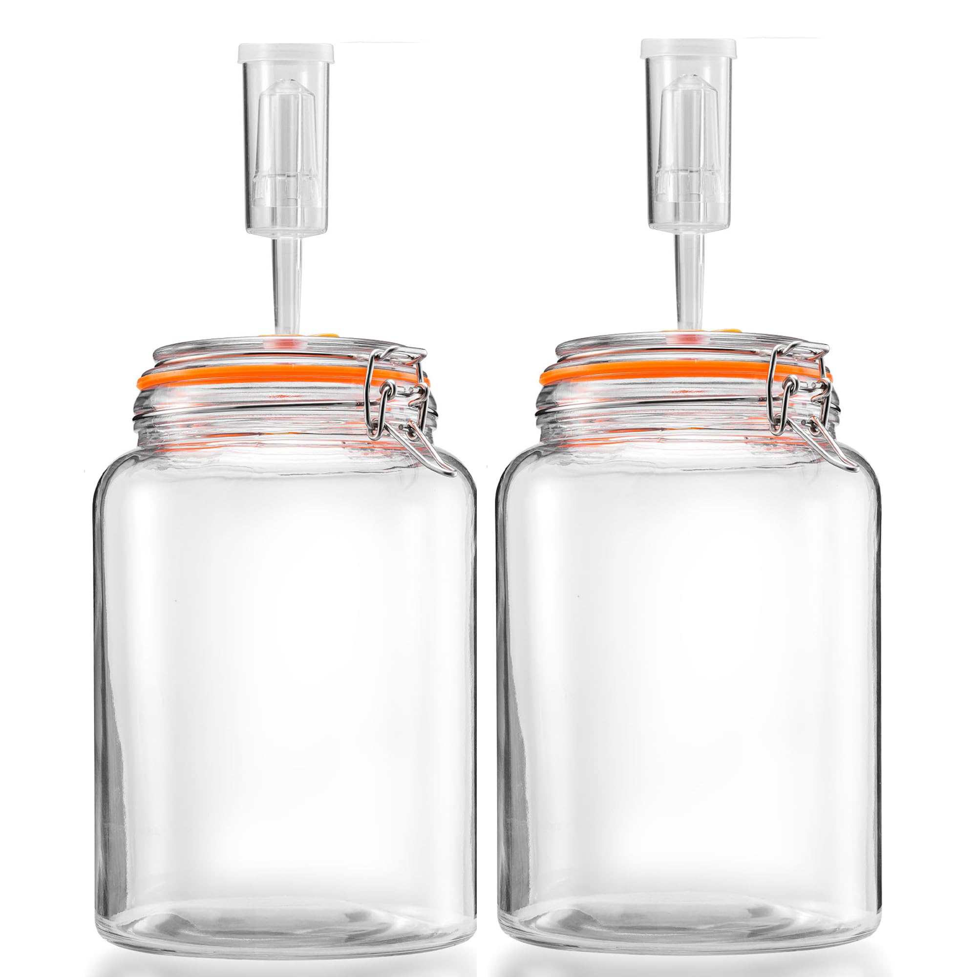 YARWELL 1 Gallon Fermentation Jar 2-Pack