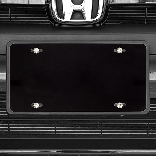 Miniatura 2 de Placa de matrícula personalizada para la parte delantera del automóvil, etiquetas personalizadas para automóvil, ajuste universal de 6 x 12 pulgadas