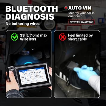 TOPDON AD800BT 2 OBD2 Scanner, 2026 Bidirectional Scan Tool, Function as AD900 Lite AD Pro, All System Automotive Diagnostic Scanner, Active Test, 28+ Reset Service, FCA Autoauth, 2 Years Free Update