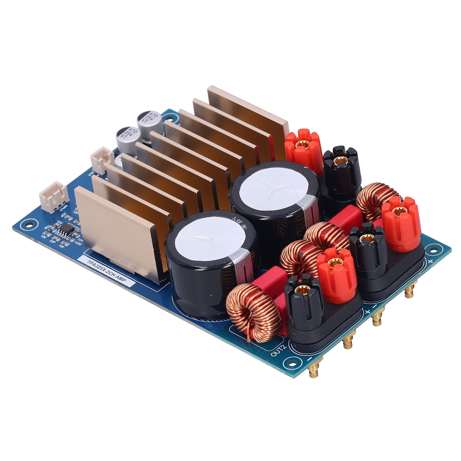 Fafeicy TPA3251D2 Modulo Scheda Amplificatore di Potenza Digitale Classe D 350W per Appassionati di Audio Ad Alta Potenza, Scheda Amplificatore PCB per Home Theater