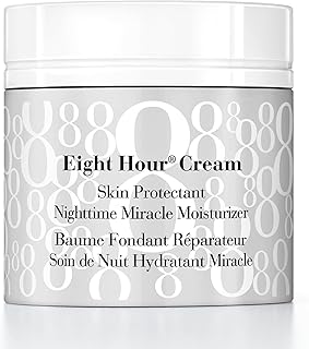 Eight Hour Cream Skin Protectant Nighttime Miracle Moisturizer, 50ml, Enriched with Calming Lavender Scent, Soothes Skin & Senses, Wake Up to Radiant, Nourished Skin, Unisex