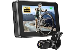 PARKVISION DIY Electric Bicycle Rear View Camera with Screen, for Enhanced Cycling Safety