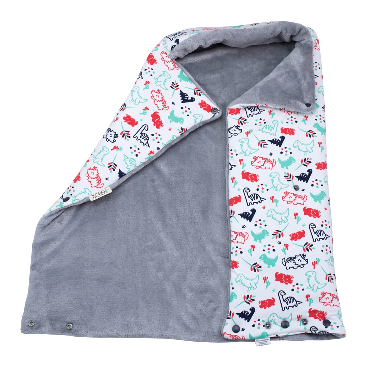 JYOKO KIDS Sacchi Universale Per Navicella (DINO PARTY, PILE)