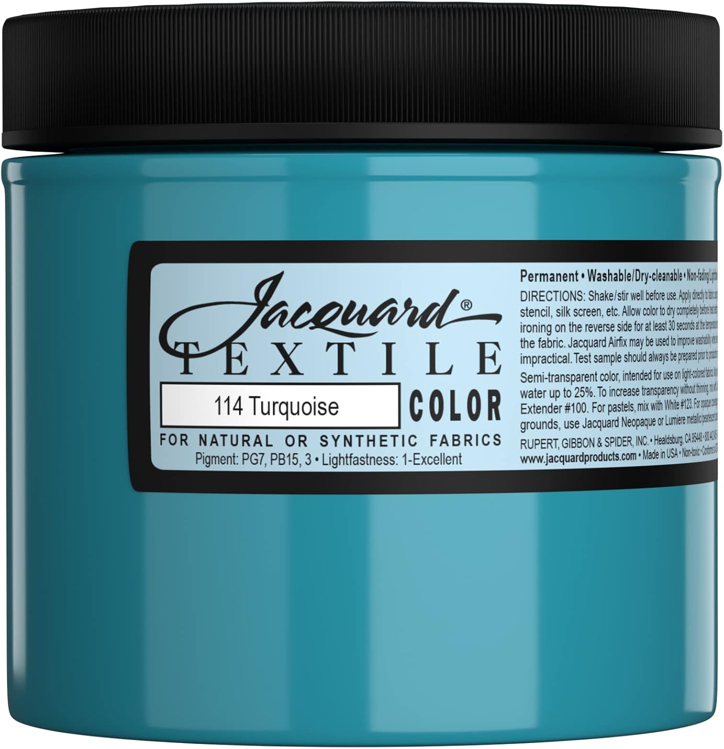 Jacquard Fabric Paint for Clothes 8 Oz Textile Color