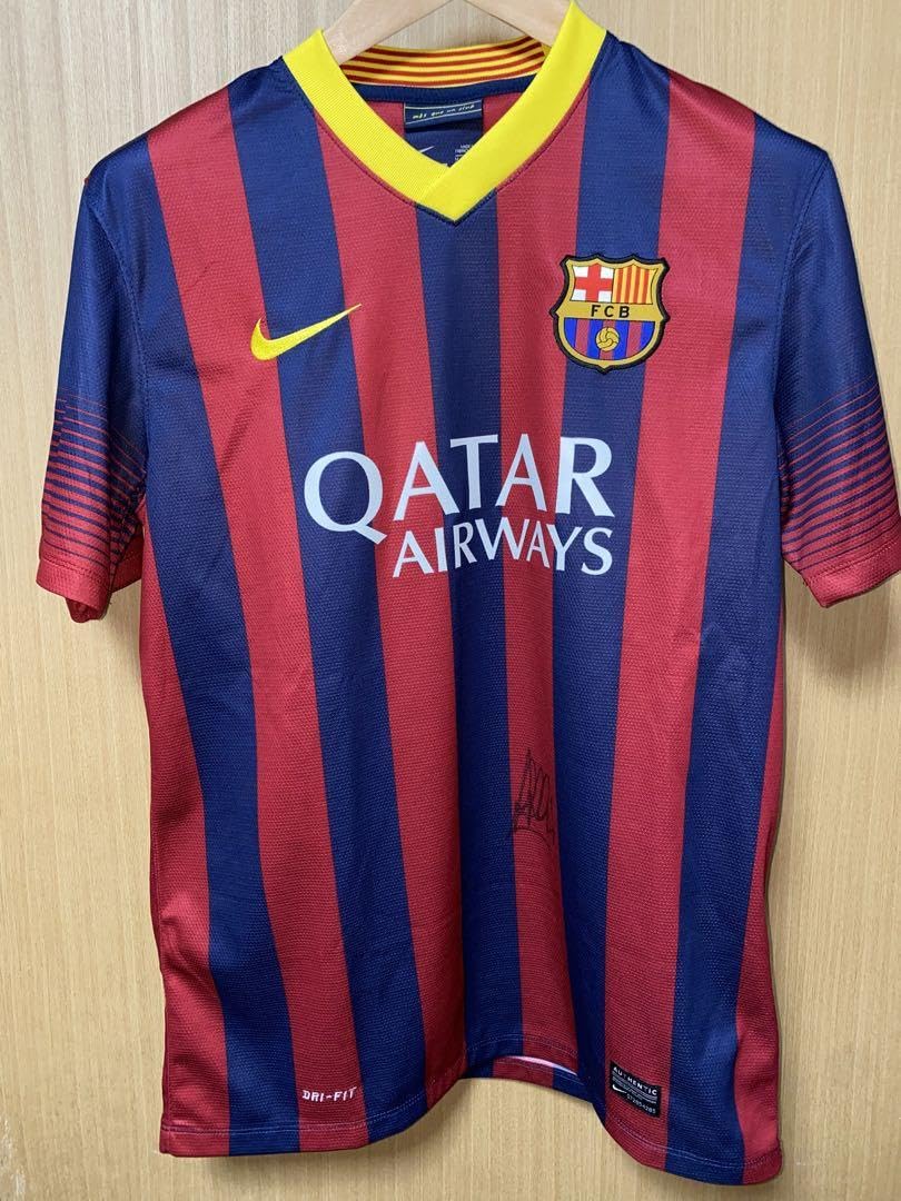 Amazon.co.jp: サイン FCバルセロナ201314 ユニフォーム 4番 セスク