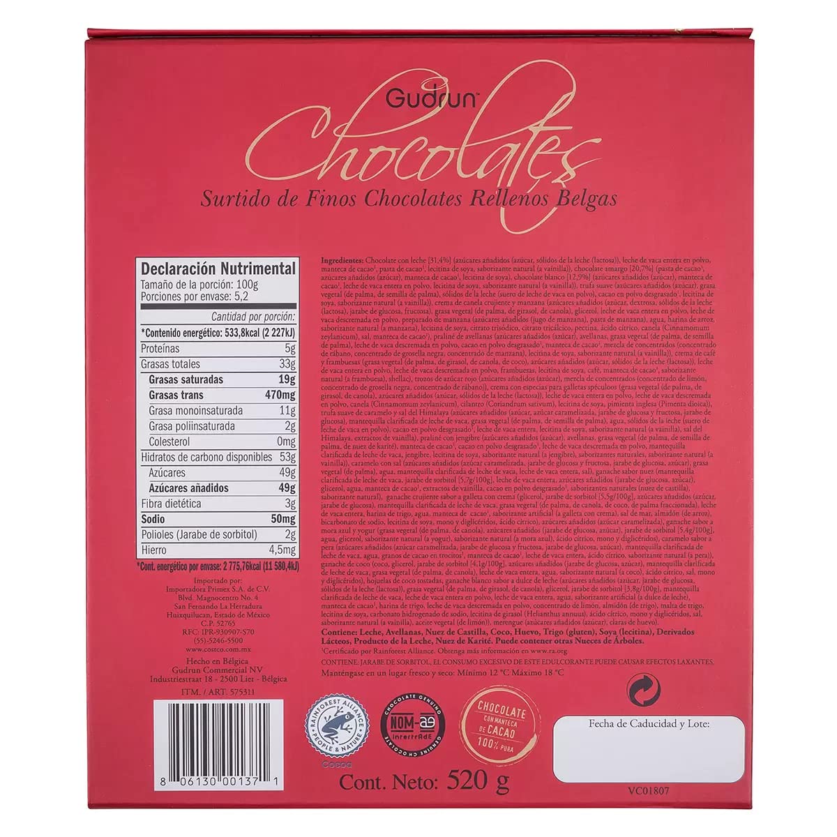 Gudrun Box & Bag, 18.34 oz