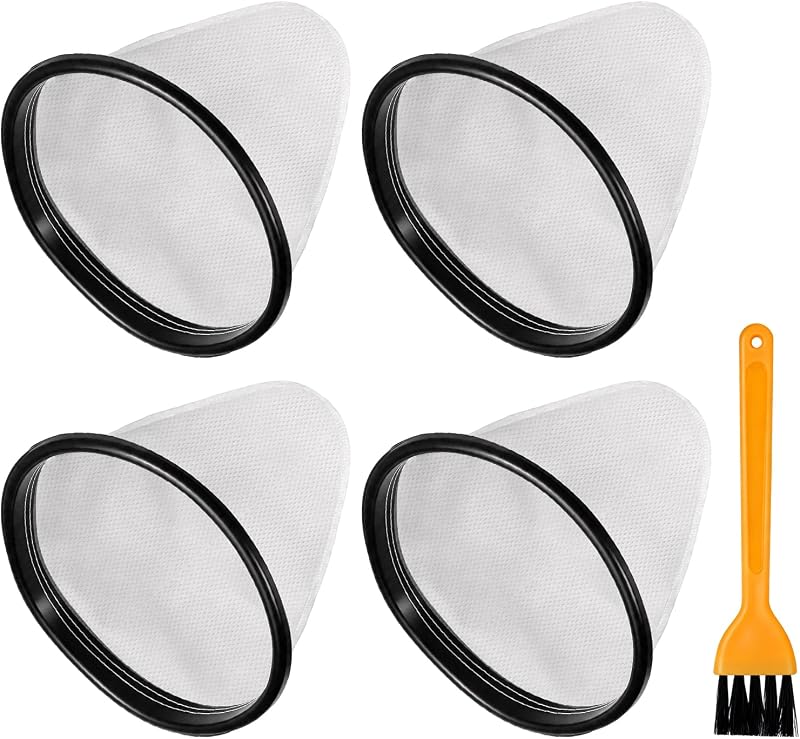 4 Pcs 2KE2105000 Cloth Bag Liner Compatible with Hoover C2401 C2401010 | Compatible with Hoover Shoulder Vac Pro, Royal RY4000 RY4001, Reusable HEPA Filter Bag, Commercial & Home Use