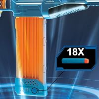 Hasbro NERF Elite 2 Turbine CS-18 Motoros Játékfegyver - 36 Lövedékkel, 18 Töltényes Tárral, Bővíthető, 8+ Éves Gyerekeknek 4