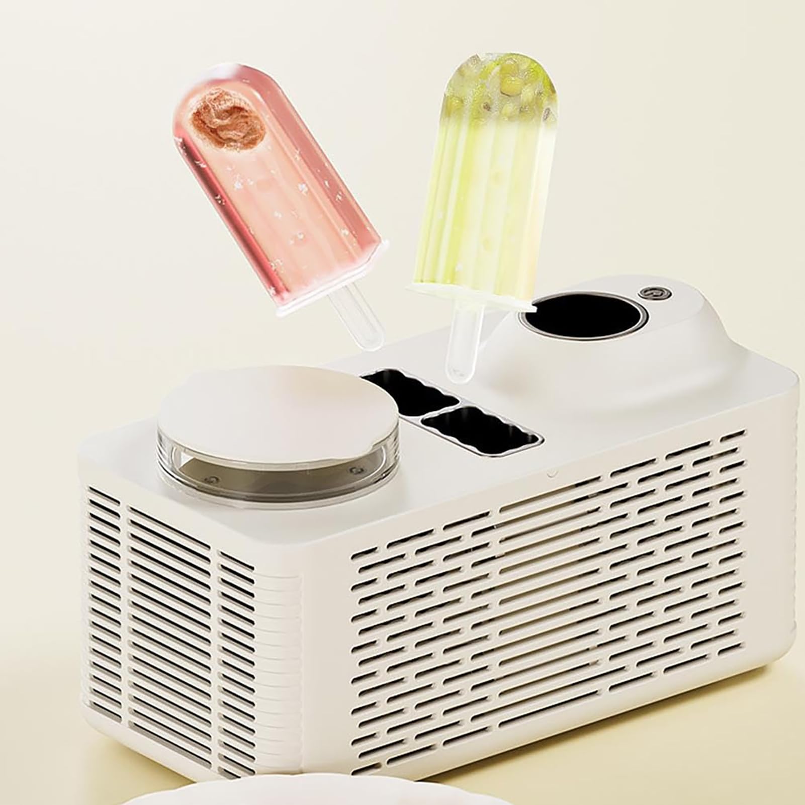 Generisch EIS am Stiel-Herstellungsmaschine, tragbarer Mini-EIS am Stiel-Hersteller, elektrische Eismaschine mit Zwei Schlitzen, tragbarer Mini-EIS am Stiel-Hersteller