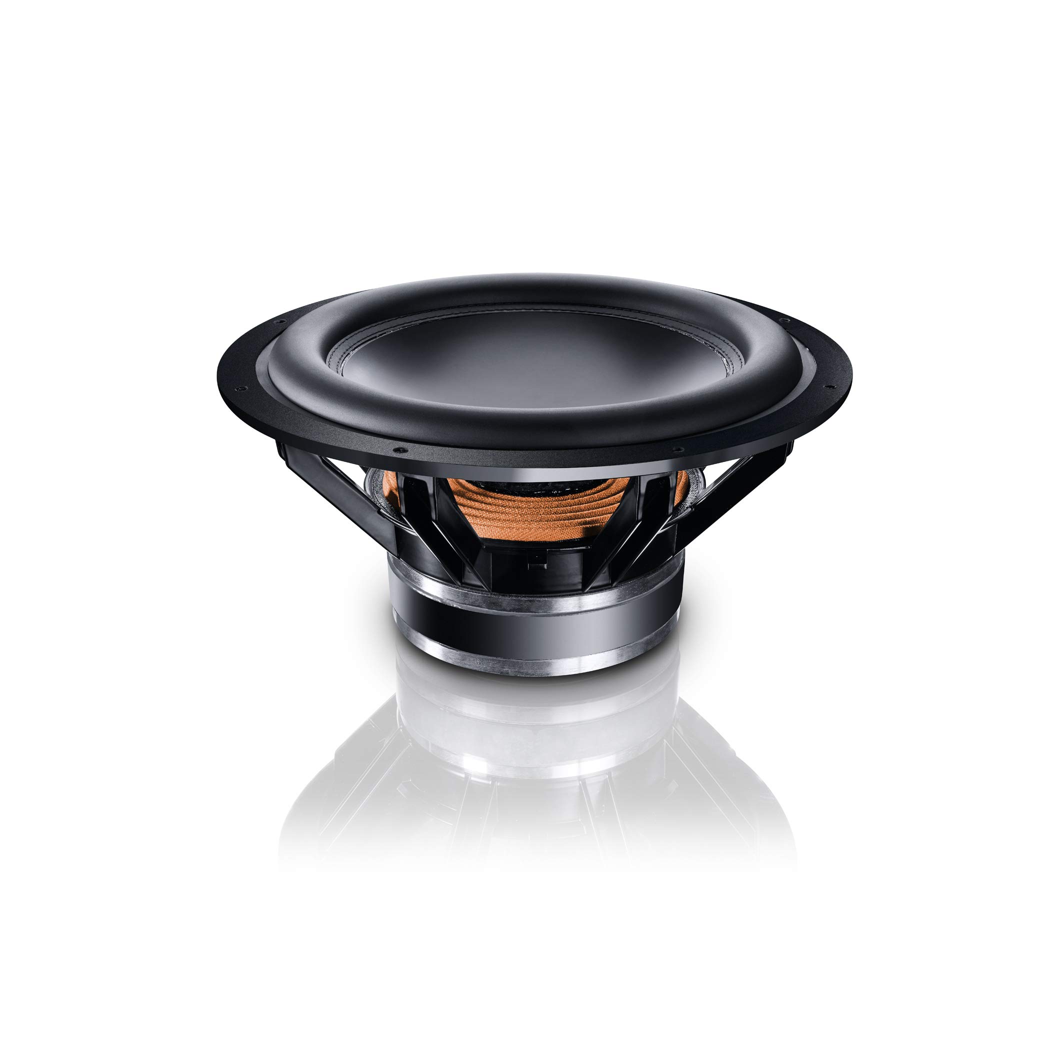 Magnat Omega CS 12, leistungsstarker Aktiv-Subwoofer für Tiefe und präzise Bässe für Heimkino und Musik - Elegantes, Zeitloses Design mit hervorragendem Sound
