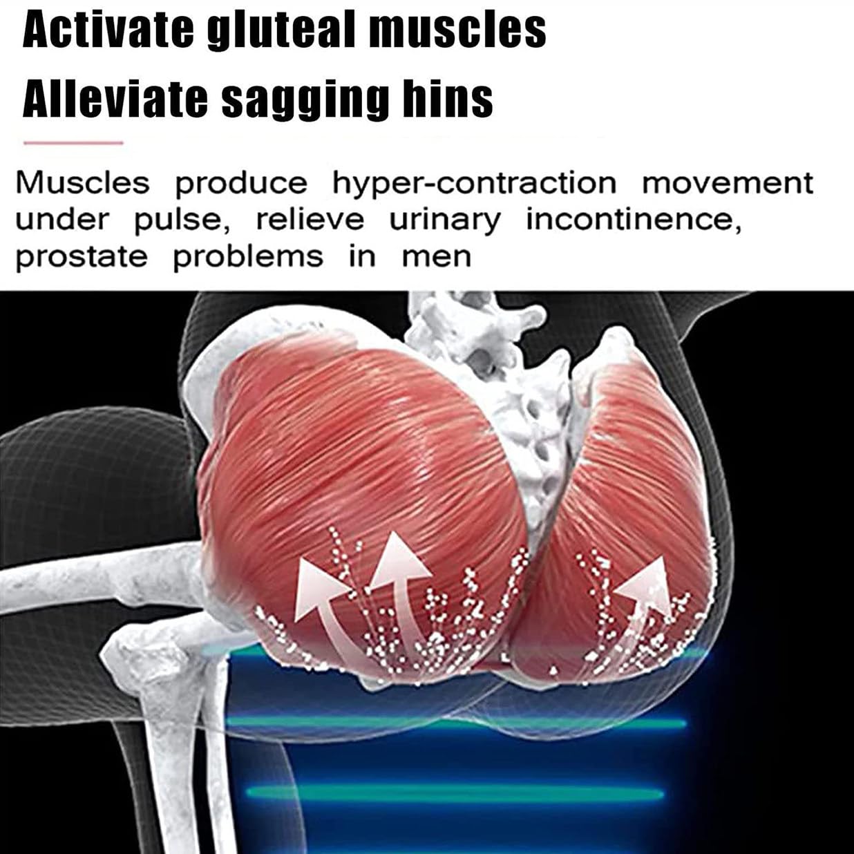 Allenatore muscolare del pavimento pelvico, stimolazione elettrica per il recupero post-partum, dispositivo per esercizi di Kegel per donne, migliora il controllo della vescica e la forza del core